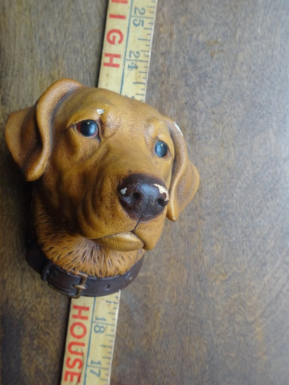 Bossons Chalkware Dog Wall Decor